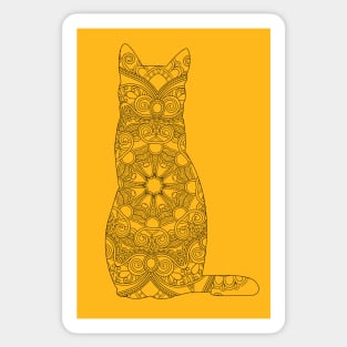 Cat Mandala Sticker